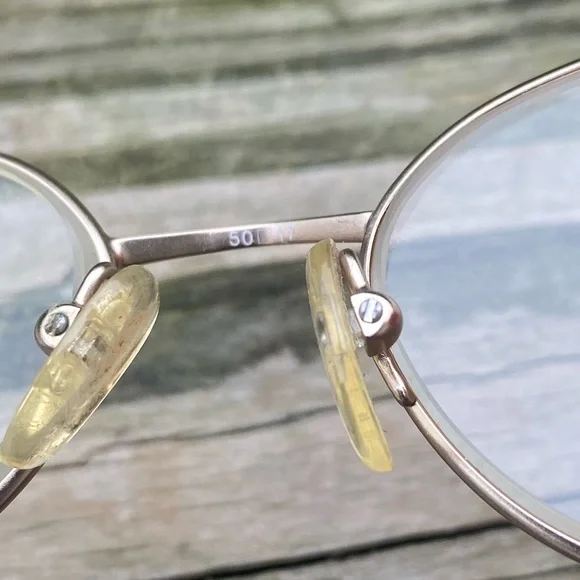 Liz Claiborne Frames Vintage made in Italy metal frames gold tone 53[]17 125 - Picture 12 of 12